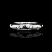 Tiffany and Co. Platinum Estate Diamond Etoile Band