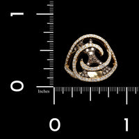 Stephen Webster 18K Yellow Gold Estate Diamond Vortex Ring