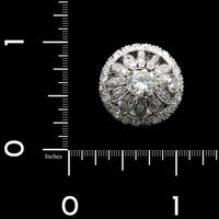 Platinum Estate Diamond Ring