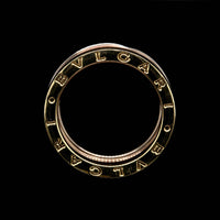 Bulgari 18K Tricolor Gold Estate B.zero1 Four Band Ring