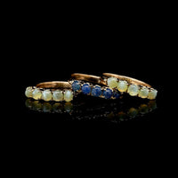14K Yellow Gold Estate Set of Three Stack Rings
