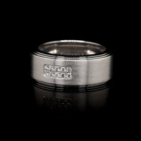 Tiffany & Co. 18K White Gold Estate Diamond Ring