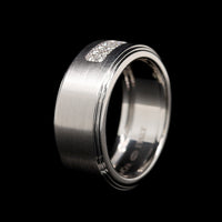 Tiffany & Co. 18K White Gold Estate Diamond Ring