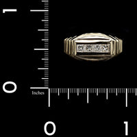 14K Yellow Gold Estate Diamond Ring