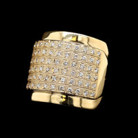 18K Yellow Gold Estate Diamond Ring