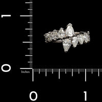 Platinum Estate Diamond Ring