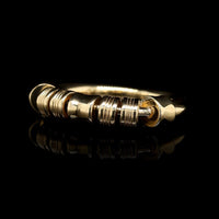 18K Yellow Gold Estate Spinner Ring