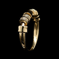 18K Yellow Gold Estate Spinner Ring