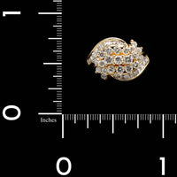 18K Yellow Gold Estate Diamond Ring