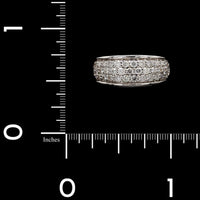 14K White Gold Estate Diamond Ring