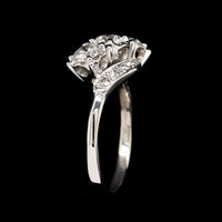 Vintage Platinum Estate Diamond Ring