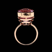 14K Rose Gold Estate Kunzite Ring