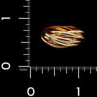 18K Yellow Gold Rolling Ring