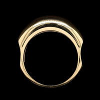 18K Yellow Gold Estate Dome Ring