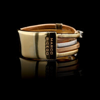 Marco Bicego 18K Tri-color Gold Estate Diamond Ring