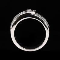 Di Modolo 18K White Gold Estate Diamond Ring