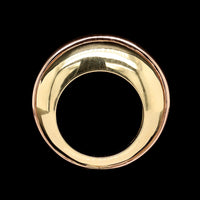 18K Yellow and Rose Gold Estate Dome Ring