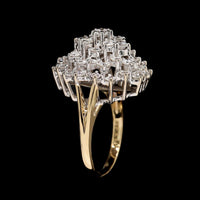 14K Two-tone Gold Estate Diamond Ring