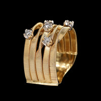 Marco Bicego 18K Two-tone Gold Estate Diamond Marrakech Ring