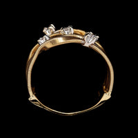 Marco Bicego 18K Two-tone Gold Estate Diamond Marrakech Ring