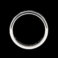 Tiffany & Co. Sterling Silver Estate 1834 Narrow Band