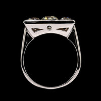 Vintage Estate Platinum Diamond Ring