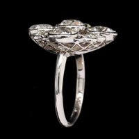 Art Deco Platinum Estate Diamond Ring