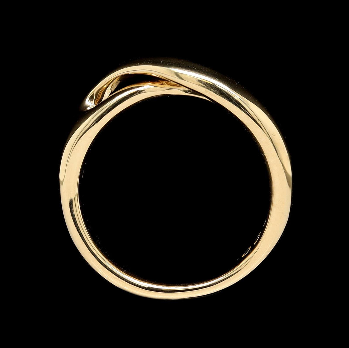 Tiffany & Co. 18K Yellow Gold Estate Infinity Ring