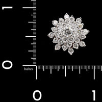 14K White Gold Estate Diamond Ring