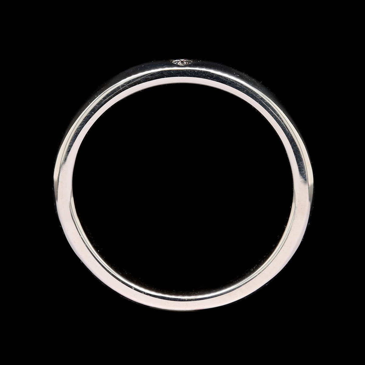 Tiffany & Co. Elsa Peretti Sterling Silver Estate Diamond Stacking
