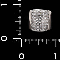 14K White Gold Estate Diamond Ring