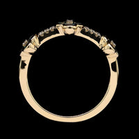 Mark Henry 18K Yellow Gold Estate Alexandrite and Diamond Ring
