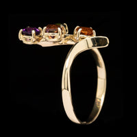18K Yellow Gold Estate Gem-set Ring