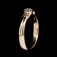 14K Two-tone Gold Estate Diamond Ring