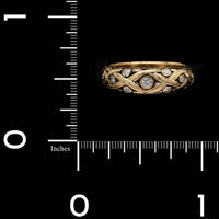 Alex Sepkus 18K Yellow Gold Estate Diamond Vine Ring