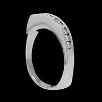14K White Gold Estate Diamond Ring