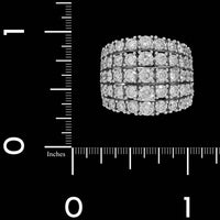 14K White Gold Estate Diamond Ring