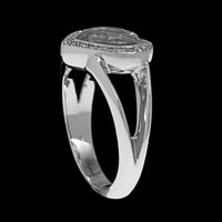 Chopard 18K White Gold Estate Happy Diamonds Heart Ring