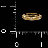 18K Yellow Gold Estate Diamond Ring