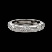 18K White Gold Estate Diamond Ring