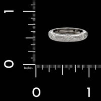 18K White Gold Estate Diamond Ring