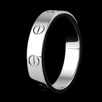 Cartier 18K White Gold Estate Love Diamond Ring