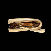 14K Yellow Gold Abstract Ring