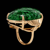 14K Yellow Gold Estate Maw Sit Sit Ring