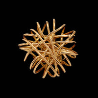 Anders Hogberg 18K Yellow Gold Estate Modernist Ring, Sweden