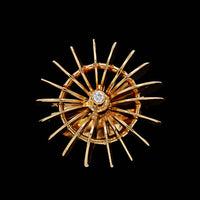 Kerstin Ohlin Lejonklou 18K Yellow Gold Estate Modernist Ring, Sweden