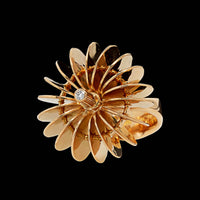 Kerstin Ohlin Lejonklou 18K Yellow Gold Estate Modernist Ring, Sweden