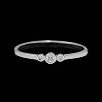 Bony Levy 18K White Gold Estate Diamond Ring