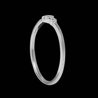 Bony Levy 18K White Gold Estate Diamond Ring