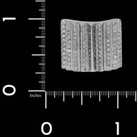 Jack Vartanian 18K White Gold Estate Diamond Ring